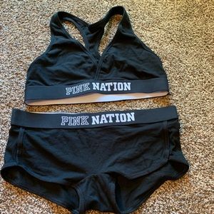 PINK bra and underwear set